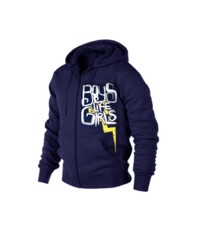 Logo Flash Ladies Full Zip Hooded Sweat