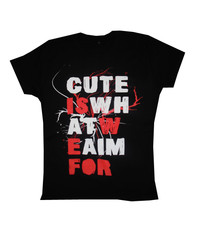 Ladies Vine Tee Black