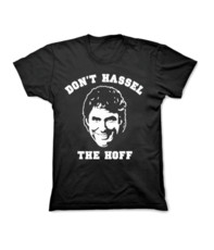 Don't Hassel The Hoff Black Tee
