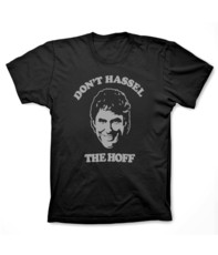 Dont' Hassel The Hoff Silver Tee