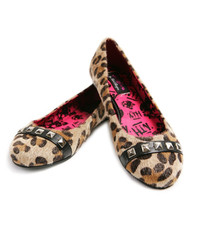 Abbey Dawn - Ballerina Flat Leopard