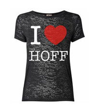 I Love The Hoff Ladies Tee