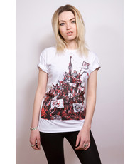 Protest & Survive White Unisex T-Shirt
