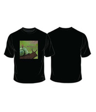 Snail Trail Black T-Shirt