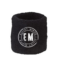 Circle Logo Wristband Black