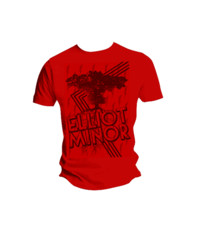 Lightning Tree T- Shirt Red