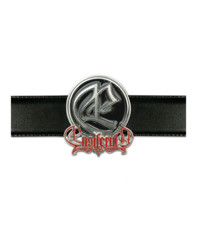 E Logo Cast Metal Belt Buckle