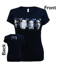 Content Album Ladies T-Shirt Navy