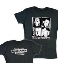 Meltdown Ladies T-Shirt Charcoal