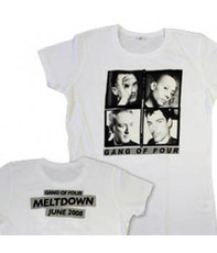 Meltdown Ladies T-Shirt White