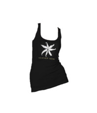 Black Jasmine Ladies Vest Top