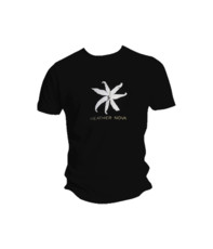 The Jasmine Flower Black T-Shirt