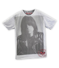 Ramones Johnny Ramones Short Sleeved Crew Neck Tee by House Of The Gods