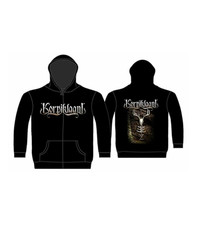 Logo Forrest Skull Zip Hoodie