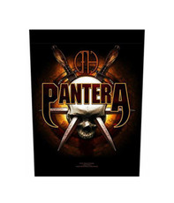 Pantera Skull Knives Back Patch
