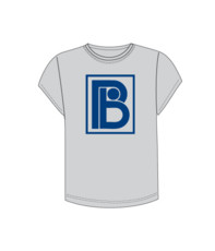Plan B Logo Ladies T-Shirt Grey