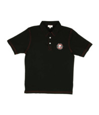 Plan B Slipmat Aertex Polo Shirt Black