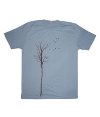 Radical Face Head Tree T-Shirt Light Blue