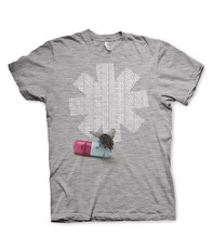 I'm With You Asterisk Tee Sports Grey