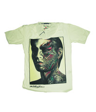 Washed White T-Shirt By House of The Gods