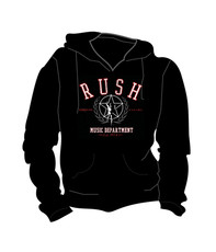 Dept Pullover Black Hoody