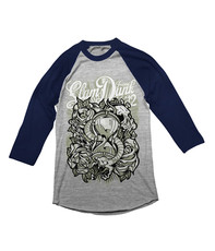 Snake Skull Baseball Tee