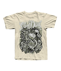 Snake Skull Natural Tee