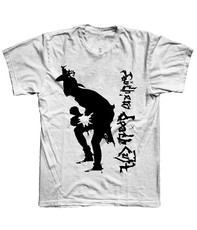 Dancing Indian White Tee