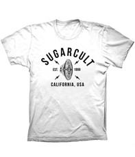 Mens White Speaker Tee Shirt