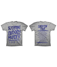 Screaming Bloody Murder Tour T-Shirt