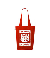 Red Shield Logo Tote Bag