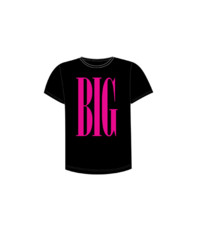 Big (Fluorescent) T-Shirt Black