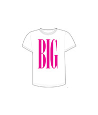 Big (Fluorescent) T-Shirt White