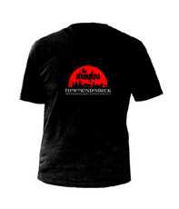 Black T-Shirt With Printed Logo