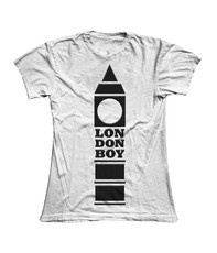 Ladies London Boy T-Shirt White