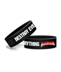 Hatebreed  Destroy Everything Silicone Wristband