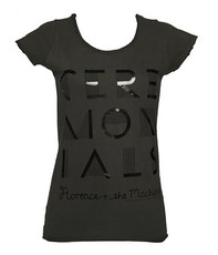 Florence & The Machine Foil Ladies Charcoal