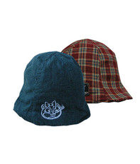 Plaid & Denim Bucket Hat