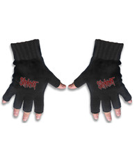 Logo Fingerless Gloves 