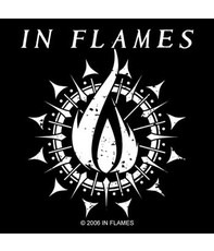 In Flames Logo Sticker