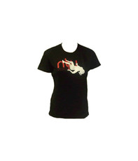 Lady In White T-Shirt