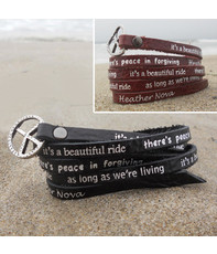 Leather Strap Bracelet Brown