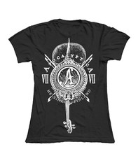 Cello Royal Ladies Black T-Shirt