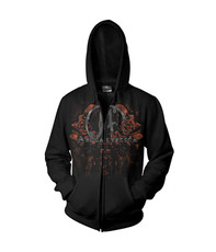  Ladies Death Rose Hoody