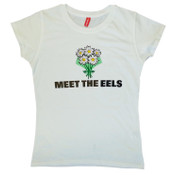 Ladies White Meet The Eels T-Shirt