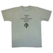 Mens Grandchildren Grey T-Shirt