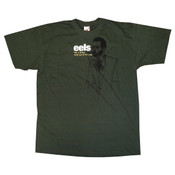 Mens With Strings Dark Green T-Shirt