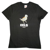 Ladies Black Enjoy T-Shirt