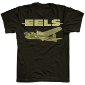 Ladies Black Planes T-Shirt