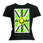 Hacienda - Acid House Black Ladies T-Shirt